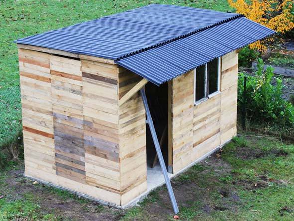 Как построить сарай на даче своими руками 3 х 6 с односкатной крышей .